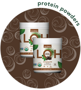 Two Canisters of Chocolate Protein Powder